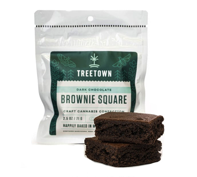 TreeTown Dark Chocolate Brownie – Ann Arbor Dispensary
